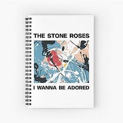 Merch The Stone Roses I WANNA BE ADORDED Spiral Notebook