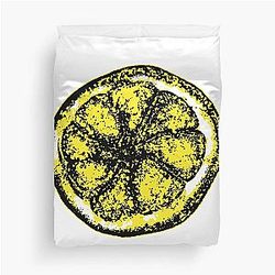 Stone Roses Lemon Ringer Duvet Cover
