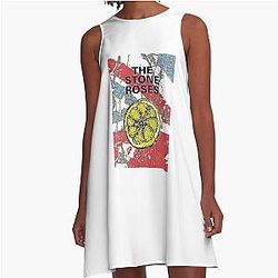 The Stone Roses A-Line Dress