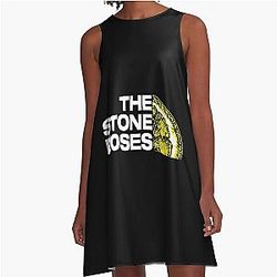 Stone Roses Merch A-Line Dress with Tsr Logo