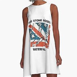 Stone Roses Merch The Stone Roses A-Line Dress