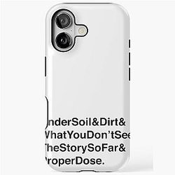 The Story So Far Albums Under Soil and Dirt What You Don't See Proper Dose iPhone Case