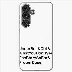 The Story So Far Albums - Under Soil and Dirt, What You See, The Story So Far, Proper Dose Samsung Galaxy Soft Case