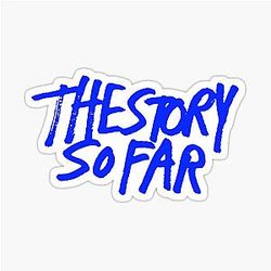 Navy Blue - The Story Sticker