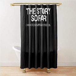 The Story Merch Shower Curtain