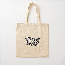 The Story Black Cotton Tote Bag