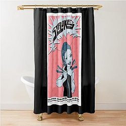 The Strokes Shower Curtain