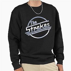 The Strokes Merch Logo Pullover Sweatshirt