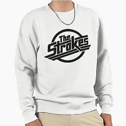 The Strokes Merch Logo Pullover Sweatshirt
