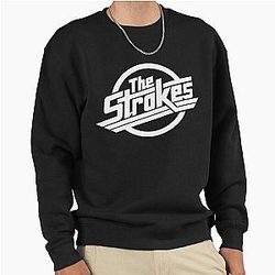 The Strokes Merch Logo Pullover Sweatshirt