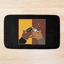 Music and The Strokes Bath Mat