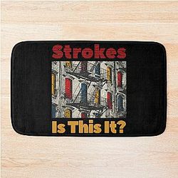 The Strokes Bath Mat