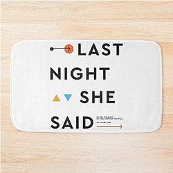 The Strokes Bath Mat