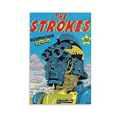The Strokes Canvas Poster Unframed 12x18inch(30x45cm)