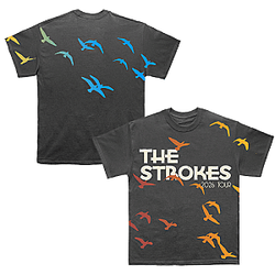 Allover Birds 2026 Tour DTNK1108 The Strokes T-Shirts
