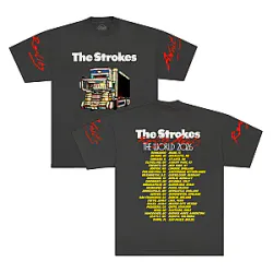 Reality Awaits The World Tour 2026 DTNK1108 The Strokes T-Shirts