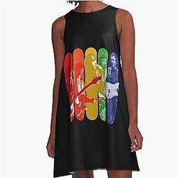 Music The Strokes A Line Dress