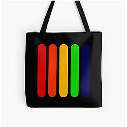 Music The Strokes All Overprint Tote Bag
