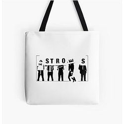Music: The Strokes All Over Print Tote Bag