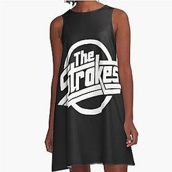 The Strokes Merch A-Line Dress