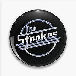 The Strokes Merch Logo Pin