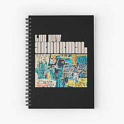 pastel the Strokes Spiral Notebook