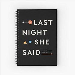 The Strokes Spiral Notebook