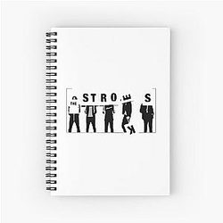 Music The Strokes Spiral Notebook