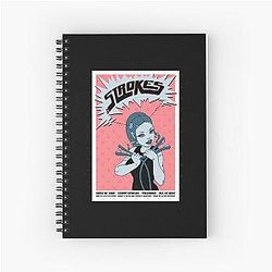 The Strokes Spiral Notebook