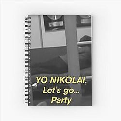 The Strokes - In Transit - Yo let's go party Spiral Notebook