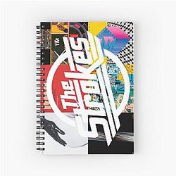 The Strokes Album Inverted Edition Spiral Notebook