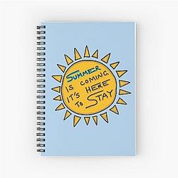 Eternal  the Strokes Spiral Notebook