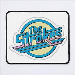 The Strokes Retro Logo Mouse Pad