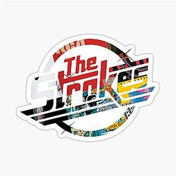 The Strokes Album Logo Sticker