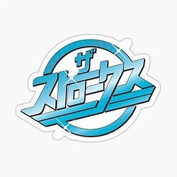 The Strokes Japan logo sticker