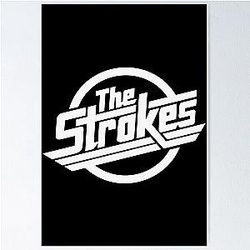The Strokes Merchandise Logo Poster