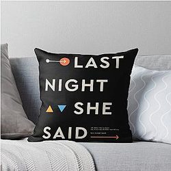 Music The Strokes Throw Pillow