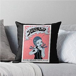 Music The Strokes Throw Pillow