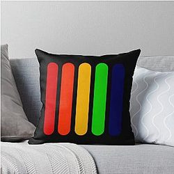 The Strokes Throw Pillow