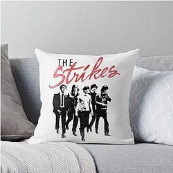 The Strokes Throw Pillow