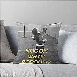 NO Sticker by the Strokes In Transit Throw Pillow