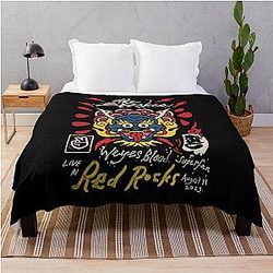 The Hand Painted Throw Blanket