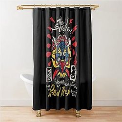 The strokes art Shower Curtain