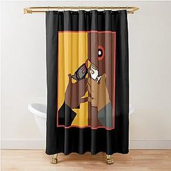 The Strokes Shower Curtain