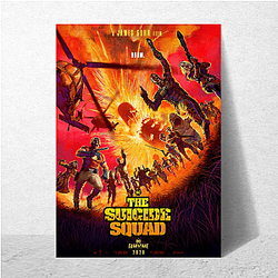 The Suicide Squad features a team of DC supervillains called Task Force X The Suicide Squad Posters