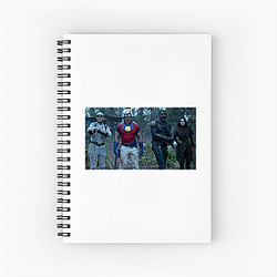 The Suicide Squad is sent on a covert mission to the island of Corto Maltese The Suicide Squad Notebook
