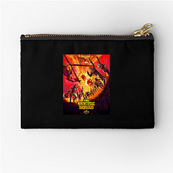 The Suicide Squad features a team of DC supervillains called Task Force X The Suicide Squad Zipper Pouches