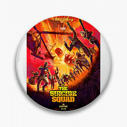 The Suicide Squad features a team of DC supervillains called Task Force X The Suicide Squad Pins