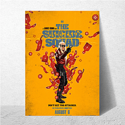 The Suicide Squad also features John Cena as the ruthless Peacemaker The Suicide Squad Posters