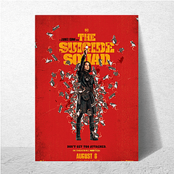 The Suicide Squad cast includes Margot Robbie as the chaotic Harley Quinn The Suicide Squad Posters